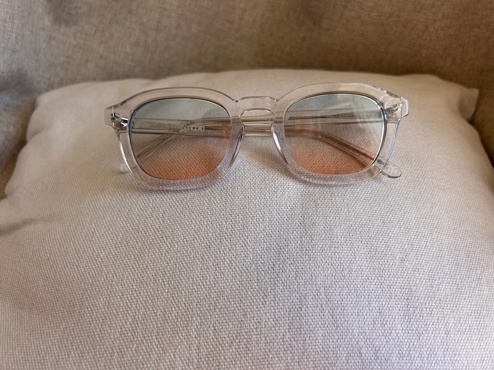 🕶️ Tinymoon Glasses – Nayah Model (Transparent Frame & Gradient Lenses) – photo 2